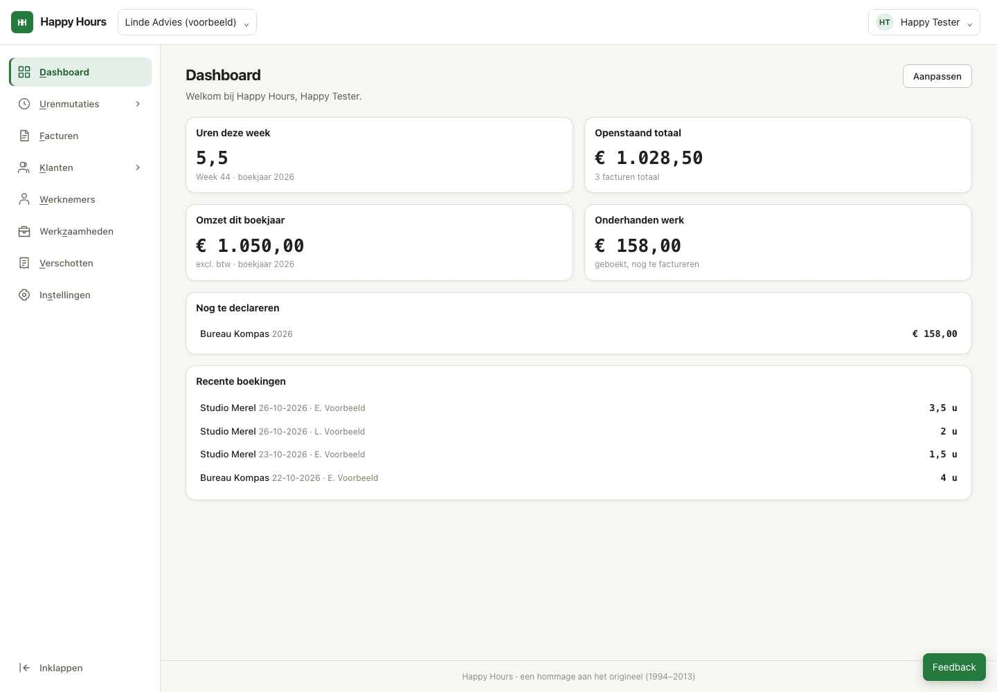 Dashboard